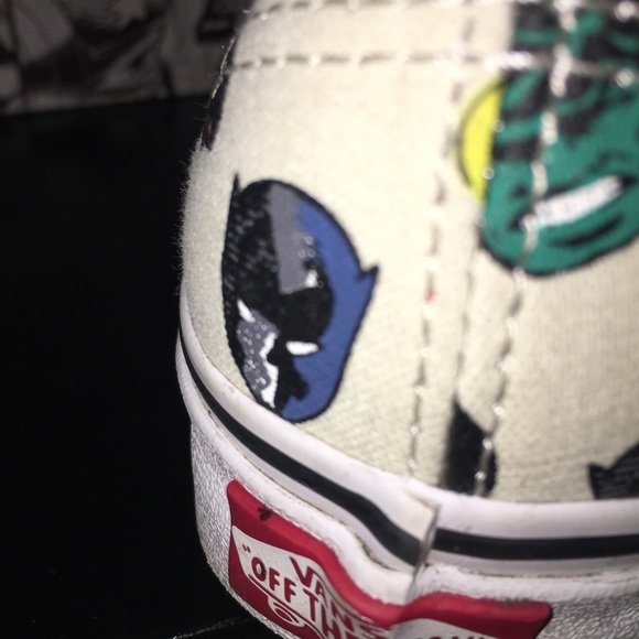 Boys Marvel Vans (Big Kids) - Picture 6 of 7